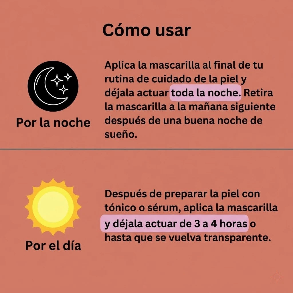 Dermavia™ Bio-Collagen Mask — Piel de Cristal Mientras Duermes